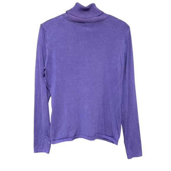 Purple Silk Sweater - Picture 2 of 6